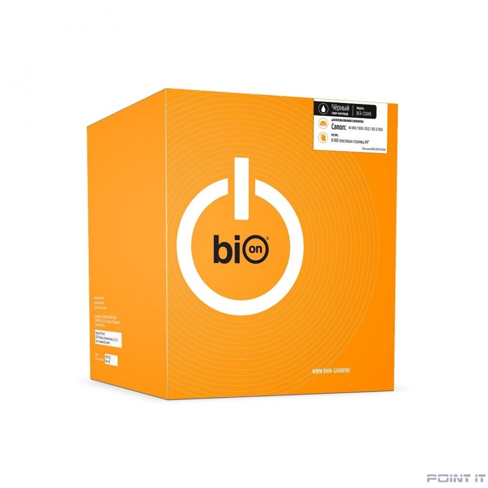 Bion BCR-CEXV18 Картридж для Canon{CEXV18/ iR-1018/1019/1020/1022a/1024a }(8400 стр.), Черный, с чипом
