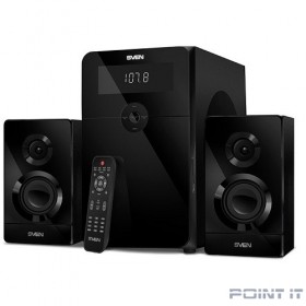 SVEN AC MS-2250, черный (80Вт, FM-тюнер, USB/SD, дисплей, ПДУ, Bluetooth)