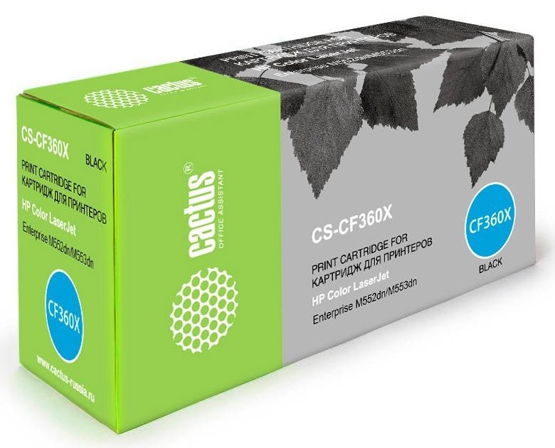 Картридж BLACK /M552DN/M553DN 12.5K CS-CF360X CACTUS