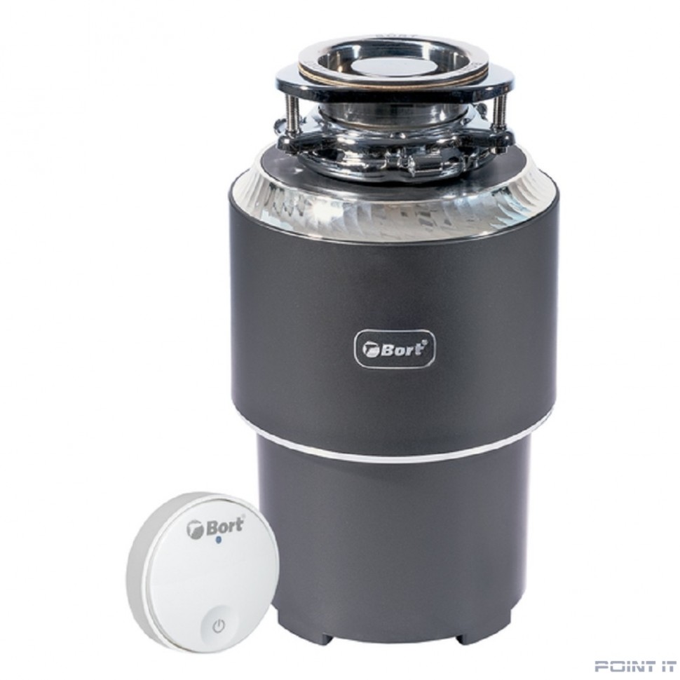 Bort Измельчитель пищевых отходов ALLIGATOR CONTROL {Мощность 560 Вт; Объем камеры 1200 мл; Размер 350х210 мм; 5,5 кг; 28 x 28 x 42; гарантия 2 г} [93417944]