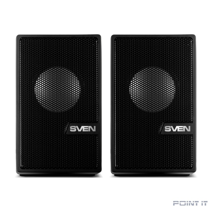 Компьютерная акустика 2.0 Sven 340 черная (6 Вт, питание USB, BT)
