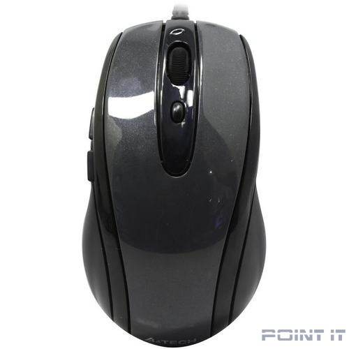 Мышь A4TECH N-708X-1 USB (Grey)