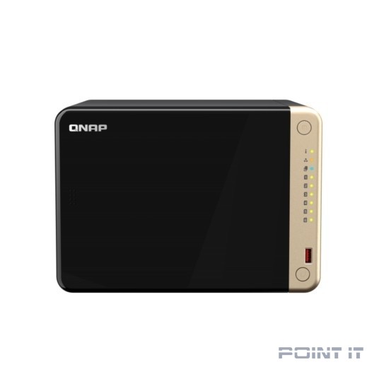 Qnap Original NAS Сетевое хранилище TS-664-8G 6-bay настольный Celeron N5095