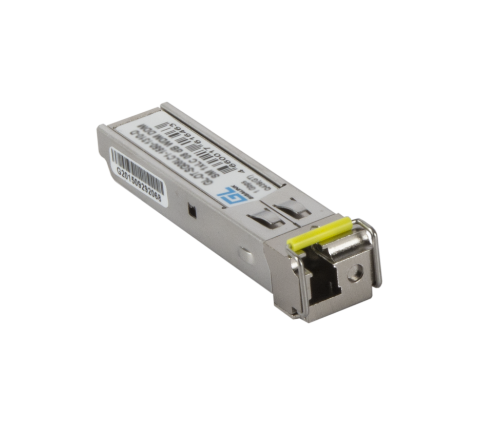 Модуль GIGALINK SFP, WDM, 1Гбит/c, одно волокно SM, LC, Tx:1570/Rx:1510 нм, DDM, 32 дБ (до 120 км)
