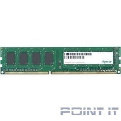 Apacer DDR4 DIMM 8GB EL.08G2T.GFH/AU08GGB24CEYBGH PC4-19200, 2400MHz