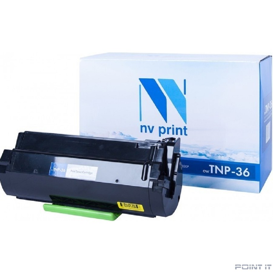 NVPrint Тонер картридж совместимый NV-TNP-36 для Konica-Minolta bizhub: 3300P/ 3301P (10000k)
