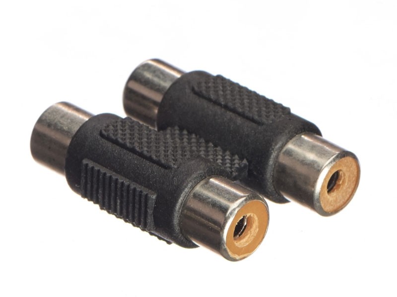Переходник 2 гнезда RCA-2 гнезда RCA, NETKO Optima