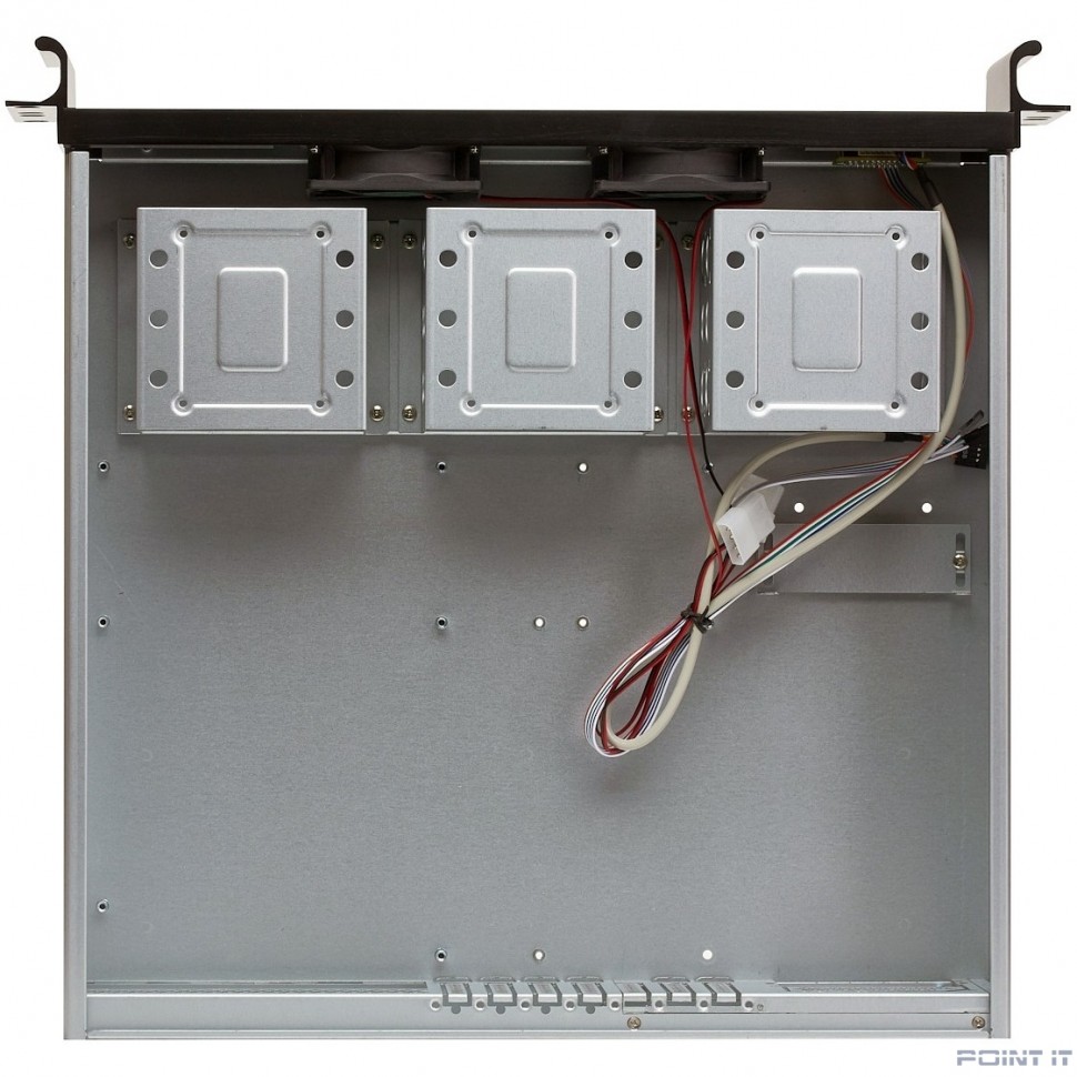 Exegate EX281968RUS Серверный корпус ExeGate Pro 2U420-06 <RM 19", высота 2U, глубина 420, БП 2U-500ADS, USB>