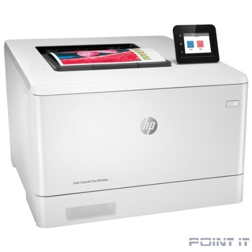 HP Color LaserJet Pro M454dw (W1Y45A) { A4,600x600dpi,27(27)стр/мин, ImageREt3600,128Mb, Duplex, 2 trays 50+250,USB/ GigEth, ePrint, AirPrint, PS3,Wi-fi}