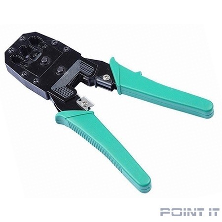 Exegate EX271112RUS Инструмент HT- 2007 Exegate для обжима RJ-45, RJ-11/12, с инструментом. для зачистки в комплекте