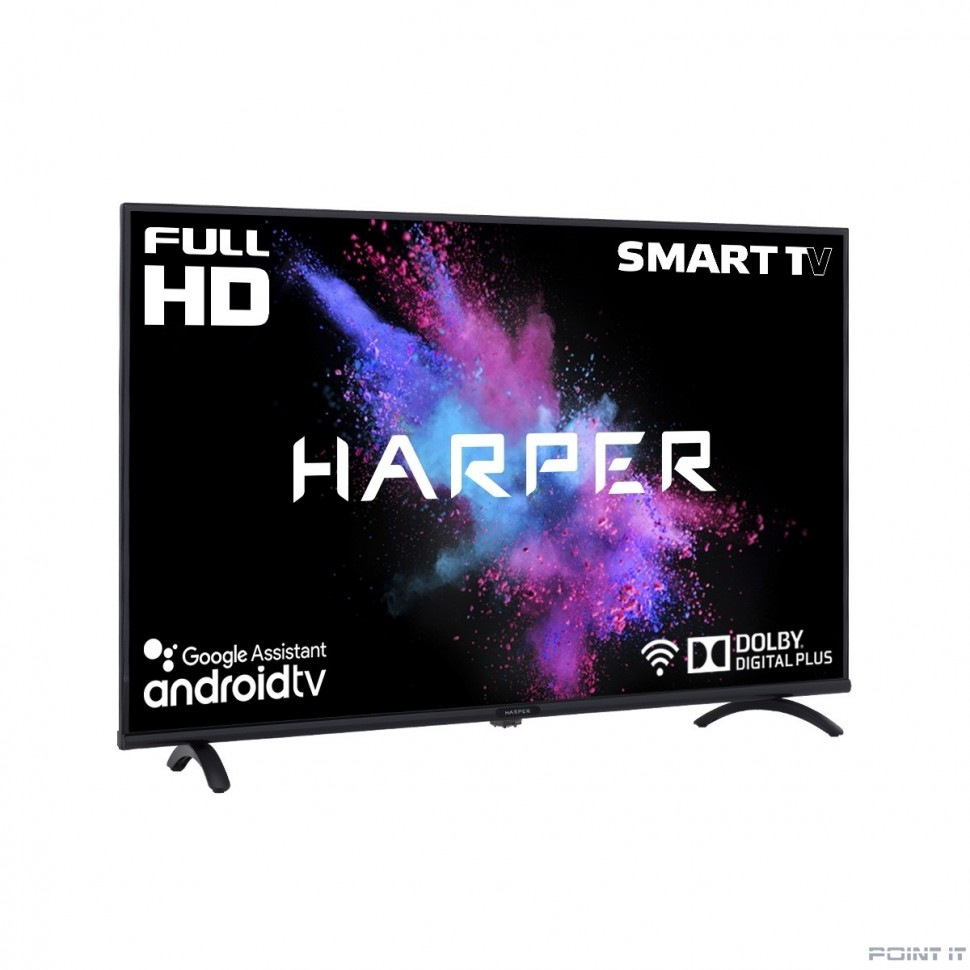 HARPER 40F720TS {FULL HD (1920 x 1080); Наличие цифрового тюнера: T2/S2; Габариты упаковки (ШГВ): 1005x149x604; Объем, м3: 0,0898; Вес, кг: 7,345}