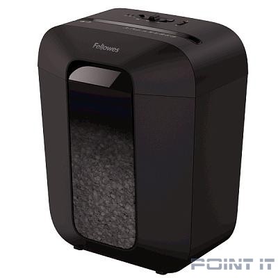 Fellowes Шредер PowerShred LX41 FS-43007(01) {DIN P-4, 4х12мм, 8 лст., 17 лтр., уничт.: скрепки,скобы,карты}