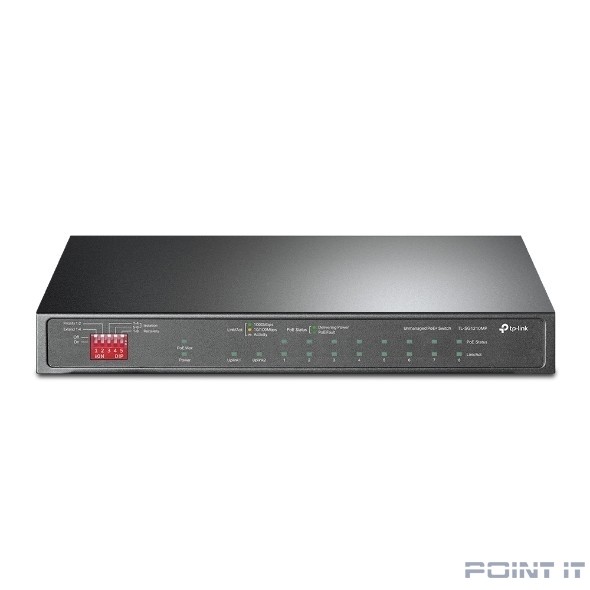 Коммутатор 10PORT 8POE+ TL-SG1210MP TP-LINK