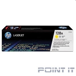 HP CE322A Картридж 128A ,Yellow{CLJ Pro CM1415FN/CM1415FNW/CP1525N/CP1525NW, Yellow, (1300 стр.)}