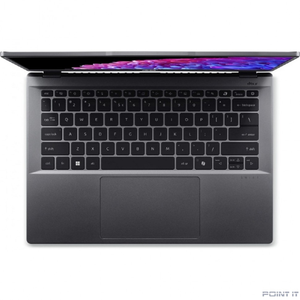 Ноутбук Acer Swift Go SFG14-63-R8U9 [NX.KTSCD.002] Metall 14"{OLED Ryzen 5 8645HS/16Gb/SSD1Tb/760M/W11Hl}