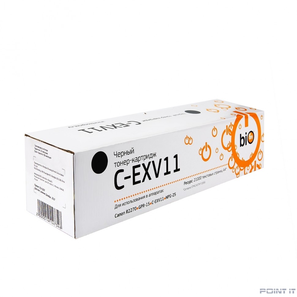 Bion C-EXV11 Тонер-картридж для Canon R2270 ; GPR-15/C-EXV11/NPG-25, black, 21000стр [Бион]