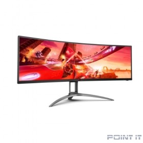ЖК монитор AOC AG493UCX2/48.8&quot; Cенсорный экран нет/VA/5120x1440 32:9/400/3000:1/1 мс/да/черный/21.5 кг AG493UCX2