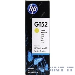 HP M0H56AE Чернила GT52 Желтый {(GT5810/5820 8000 стр) (70 мл)}