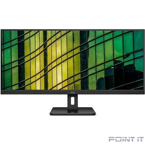 Монитор AOC 34" U34E2M Black, 21:9, VA, 3440x1440, 4ms, 300cd, 100Hz, 2xHDMI, 1xDP