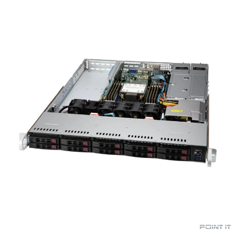Supermicro SYS-110P-WR Серверная платформа 1U