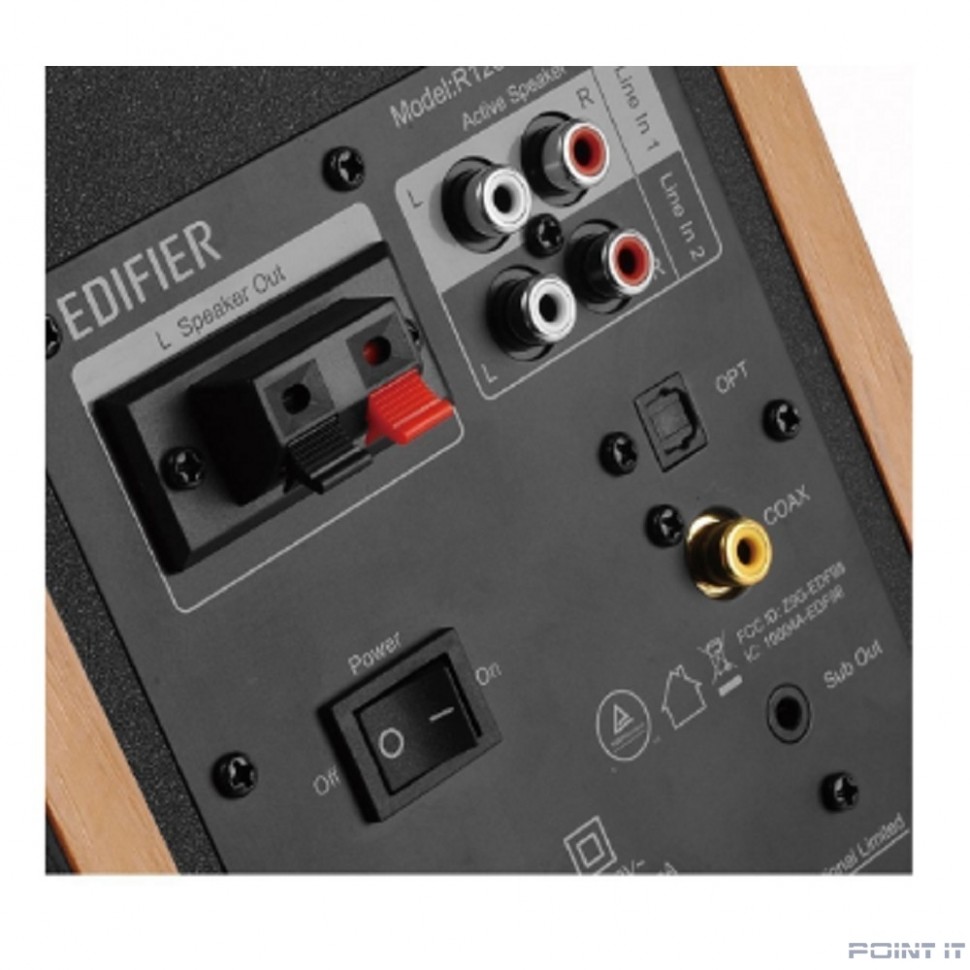 Edifier R1280DBs Brown {42W RMS, 51-20000Гц, дерево, пульт ДУ, Bluetooth 5.0}