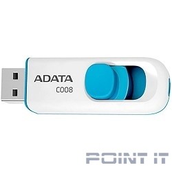 Флэш-накопитель USB2 32GB WH/BLUE AC008-32G-RWE ADATA