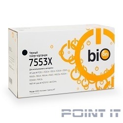 Bion Q7553X Картридж для HP LaserJet P2010/P2015/P2014/M2727nf MFP/LBP3310/3370 (6000 стр.) [Бион]