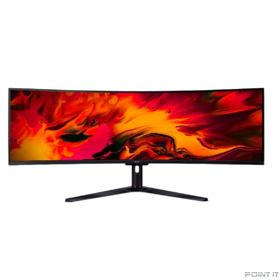 Монитор LCD Acer 49" Nitro EI491CURSbmiipphx {VA 5120x1440 120Hz 4ms 400cd 32:9 2xHDMI2.0 2xDisplayPort1.4 AudioOut 2x3W FreeSync(Premium Pro) HDR400}
