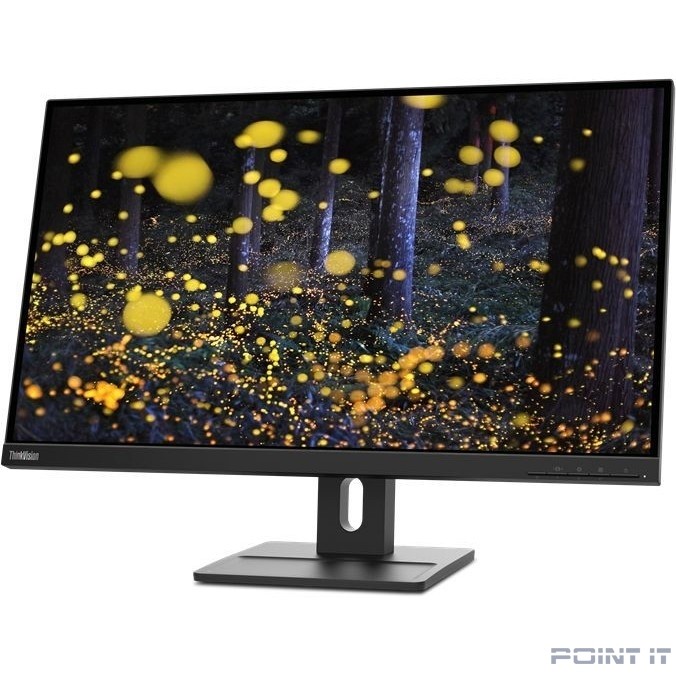 Монитор LCD Lenovo 27" ThinkVision E27q-20 [62D0GAT1EU] черный {IPS 2560x1440 4ms 16:9 HDMI M/M матовая HAS Pivot 350cd 178/178 DisplayPort }