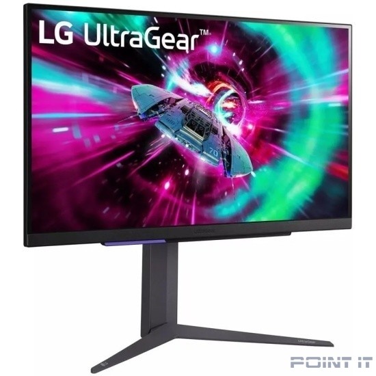 Монитор LCD LG 27" 27GR93U-B UltraGear черный {IPS 3840x2190 144Hz 1ms 400cd 2xHDMI DisplayPort HDR10 DisplayHDR400 USB} [27gr93u-b.aruz]