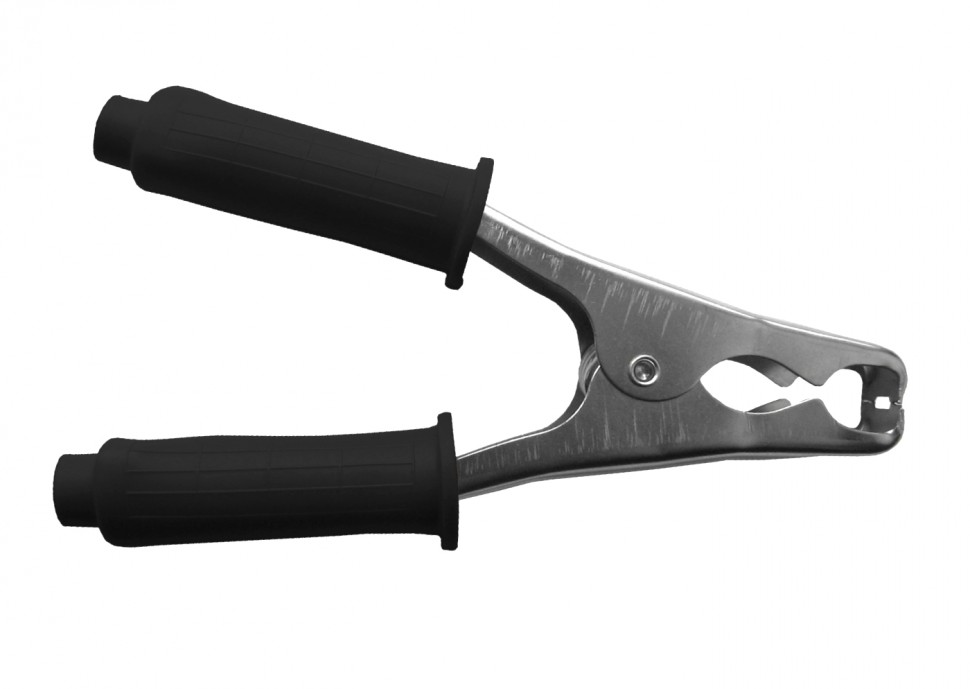 Зажим крокодил, 200A, черный, L=138±5мм, NETKO Optima