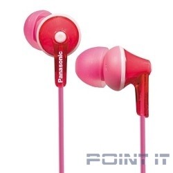 Panasonic RP-HJE 125 E-P вкладыши канальные, розовые