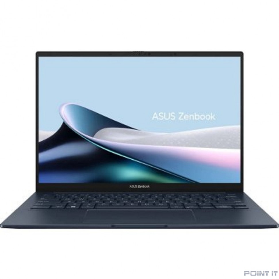 Ноутбук ASUS Zenbook 14 OLED UX3405MA-QD992 [90NB11R1-M01SU0] Blue 14" {OLED FHD+ Ultra 9 185H/16Gb/SSD512Gb/ Intel Arc /noOs/ Bag}