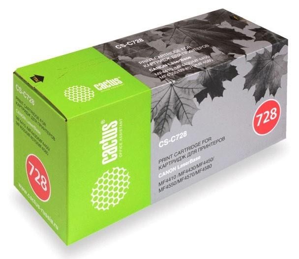 Картридж BLACK /MF4410/4430 2.1K CS-C728S CACTUS