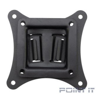 REXANT Кронштейн для телевизора 10"-27", фиксированный чёрный {10"-27" Максимальная нагрузка: 15 кг VESA: 75х75, 100х100 мм}