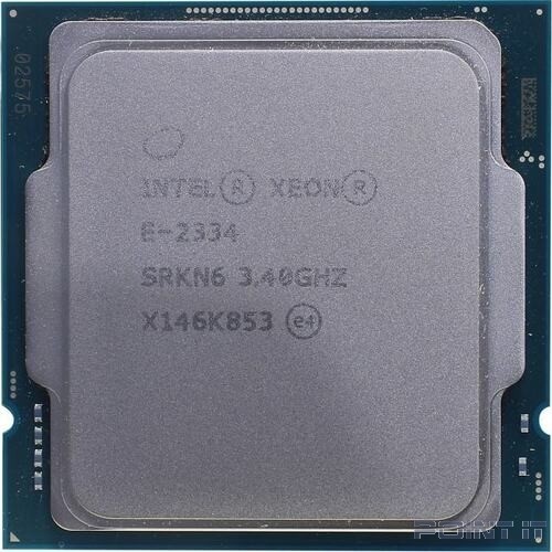 CPU Intel Xeon E-2334 3.4ГГц [cm8070804495913]