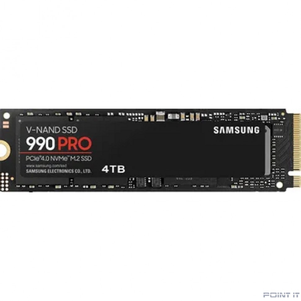 SSD жесткий диск M.2 2280 4TB 990 PRO MZ-V9P4T0BW SAMSUNG