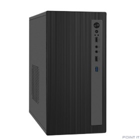 Exegate EX299065RUS Корпус Minitower ExeGate BAA-303MU (mATX, без БП, 2*USB+1*USB3.0, HD Audio, черный)