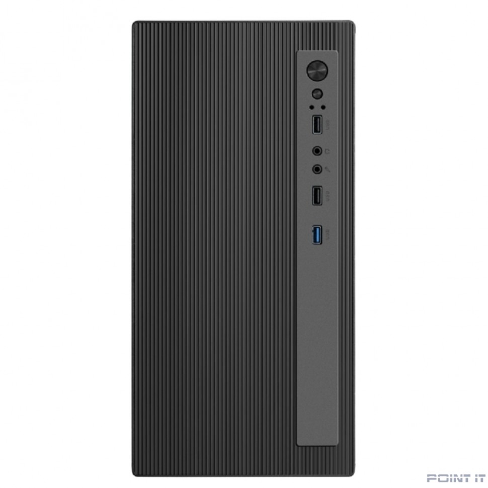 Exegate EX299065RUS Корпус Minitower ExeGate BAA-303MU (mATX, без БП, 2*USB+1*USB3.0, HD Audio, черный)