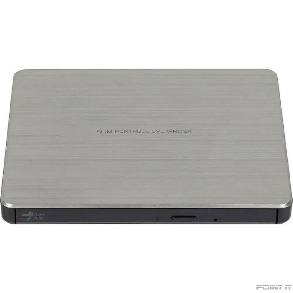 LG DVD-RW GP60NS60 ext. Silver Slim Ret. USB2.0 (совместим с 3.0)