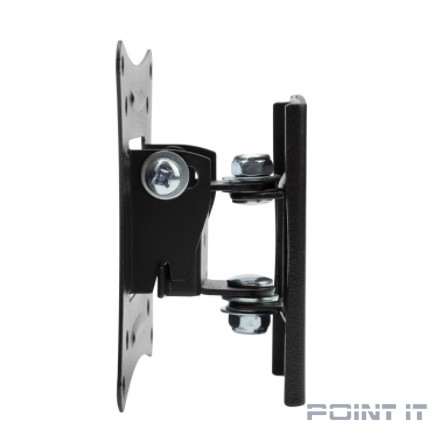 REXANT Кронштейн для телевизора 10"-27", наклонно-поворотный чёрный {10"-27" Максимальная нагрузка: 15 кг VESA: 75х75, 100х100 мм}