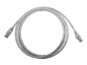 Патч-корд UTP4 cat.6a, 2.0м, литой коннектор, серый, LSZH, NETKO Expert CKC