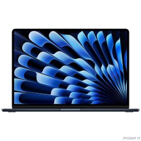 Ноутбук Apple MacBook Air 15-inch 2025 [MW1M3RU/A] Midnight 15.3&quot; Liquid Retina {(2880x1864) M4 10C CPU 10C GPU/16GB/512GB SSD} (A3241) (РФ)