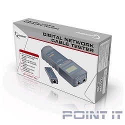 Gembird NCT-3 Тестер LAN , для RG-45, RG-58, RJ-12,11 цифровой