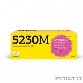 T2  TK-5230M Тонер-картридж для Kyocera ECOSYS M5521cdn/M5521cdw/P5021cdn/P5021cdw (2200 стр.) пурпурный, с чипом