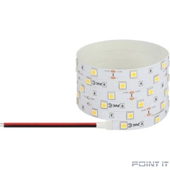 ЭРА Б0059917 Светодиодная лента LS5050 -7,2-30-12-6500K-IP20-1 year-5m холодный белый 5м