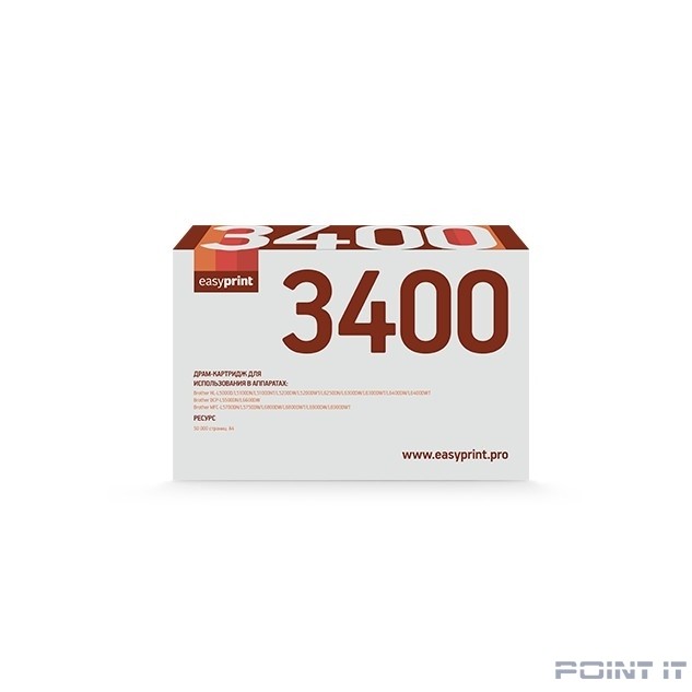 Easyprint DR-3400 Фотобарабан DB-3400 для Brother HL-L5000/5200/DCP-L5500/MFC-L5700/6800 (50000k)