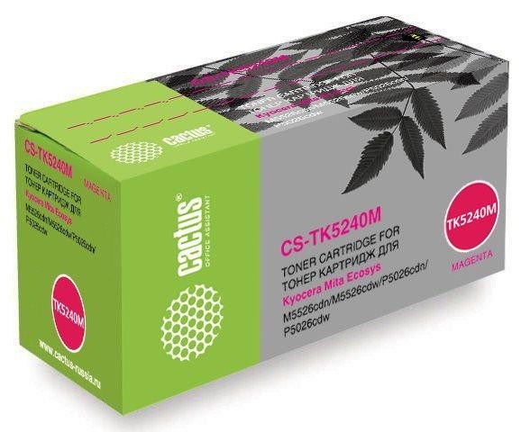 Картридж MAGENTA /M5526CDN 3K CS-TK5240M CACTUS