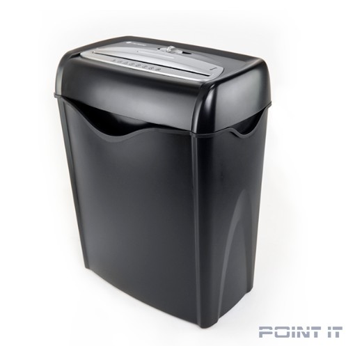 ГЕЛЕОС Уничтожитель документов УД15-2 DIN P-2 (2 ур-нь секр.), фрагмент 5,9мм, 13 лист (70г/м2), пл. карты/скобы, 15 литров