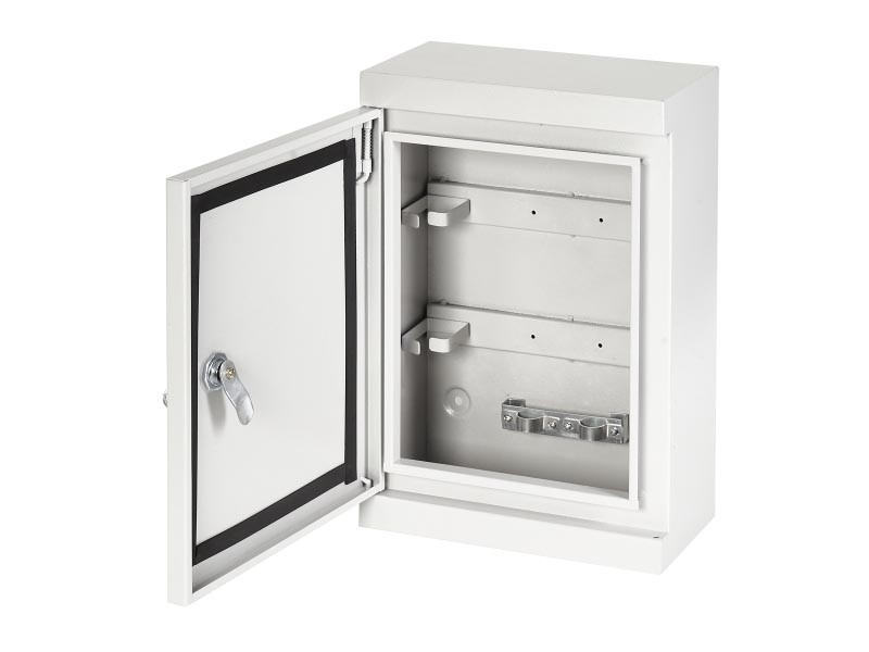 Коробка распределительная металлическая (В40хШ28хГ14см), замок